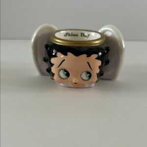Betty Boop Vandor 2002 Vintage angel wing halo candle holder